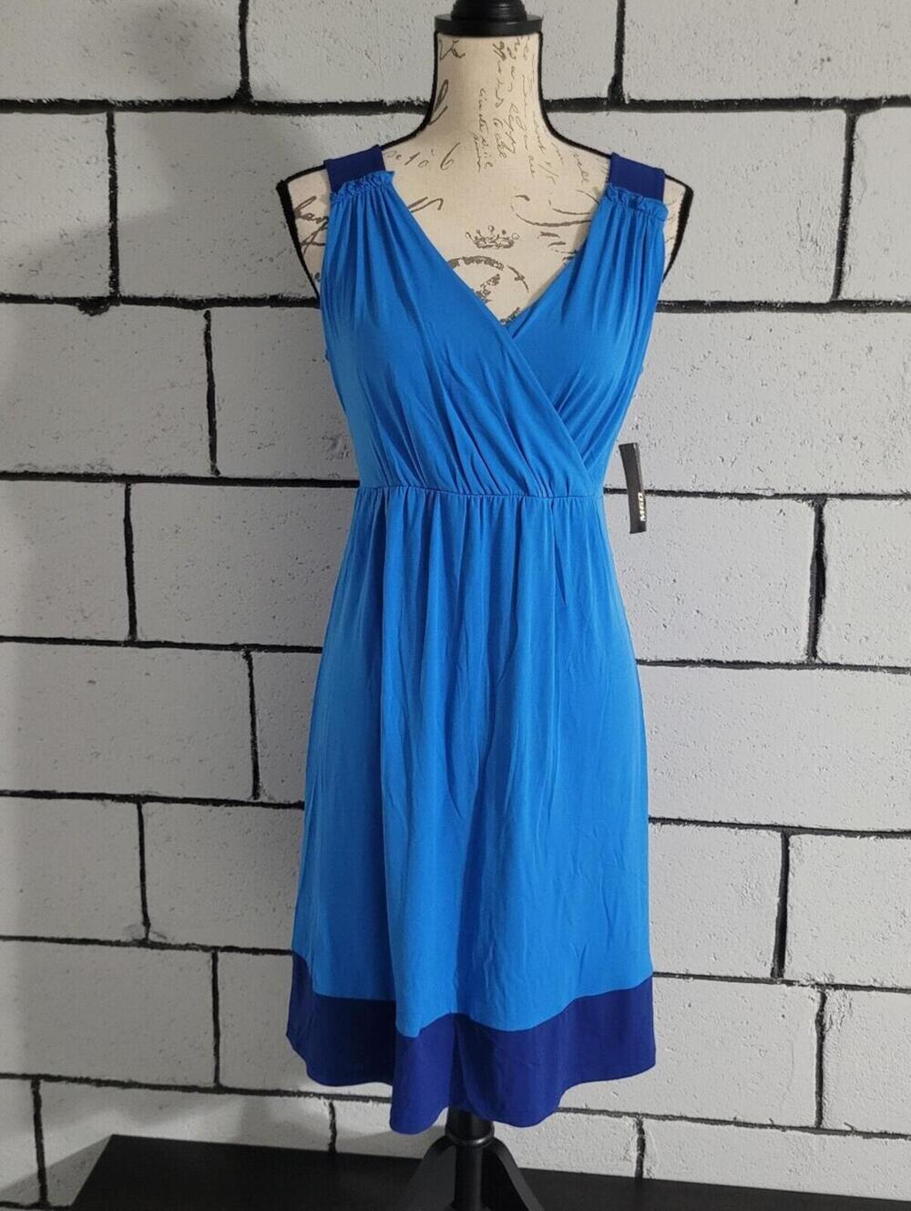 - NWT- Miss Sixty Blue Sundress Sz S